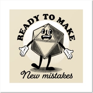 RPG - Ready to Make New Mistakes Posters and Art